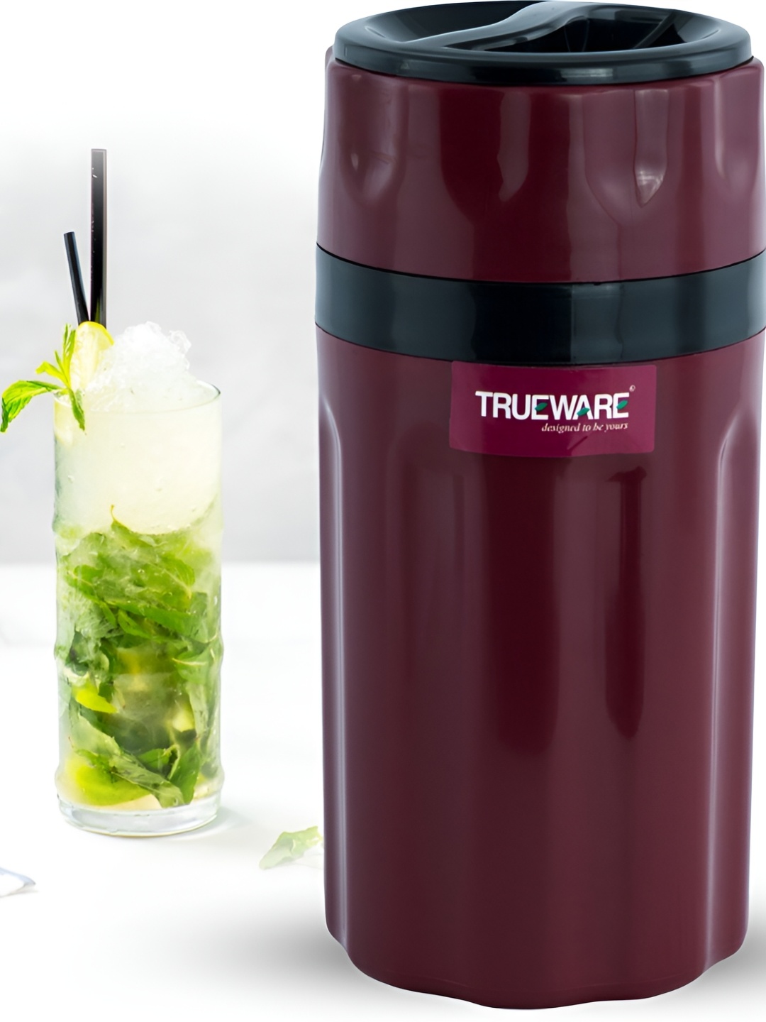 

Trueware Maroon Flask Water Bottle 500 ml