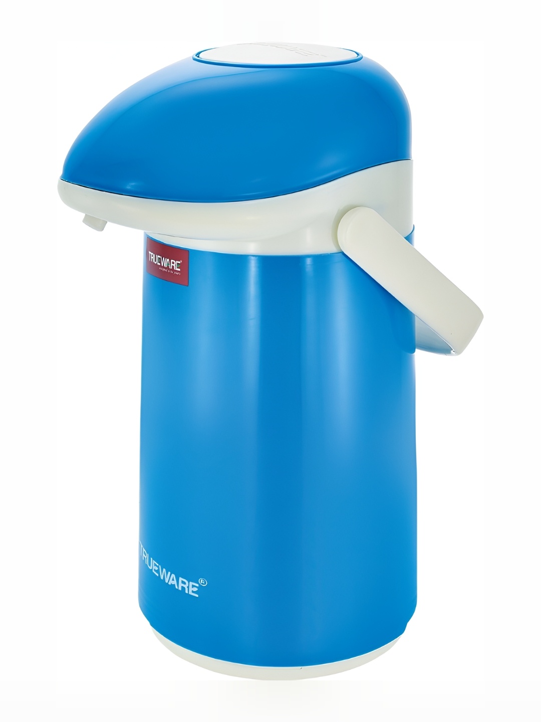 

Trueware Blue & White Flask Water Bottle 1L