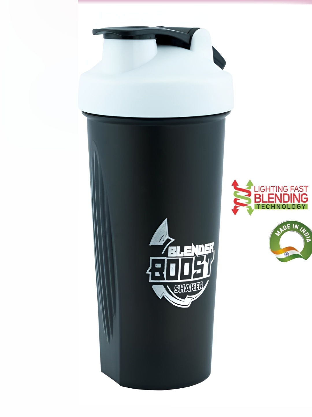 

Trueware Black Shaker Water Bottle 700 ml