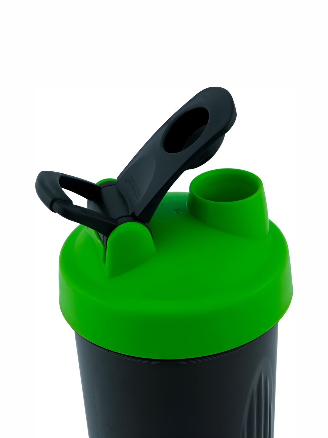 

Trueware Black & Green Typography Printed Water Bottle 700 ML
