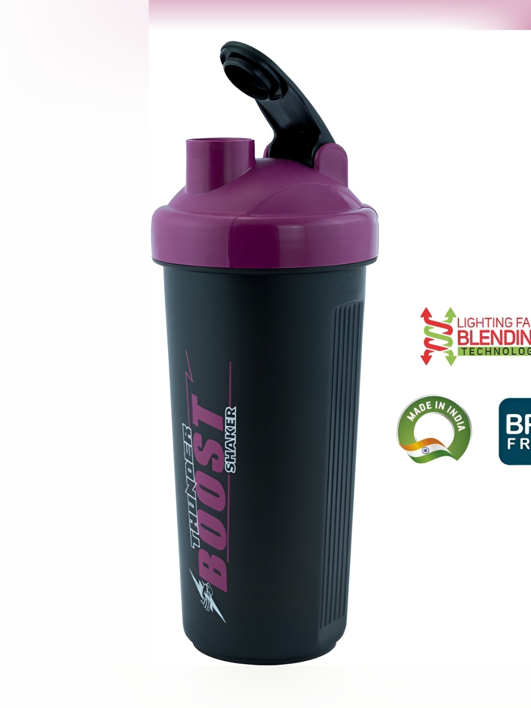 

Trueware Purple Shaker Water Bottle 700 ml
