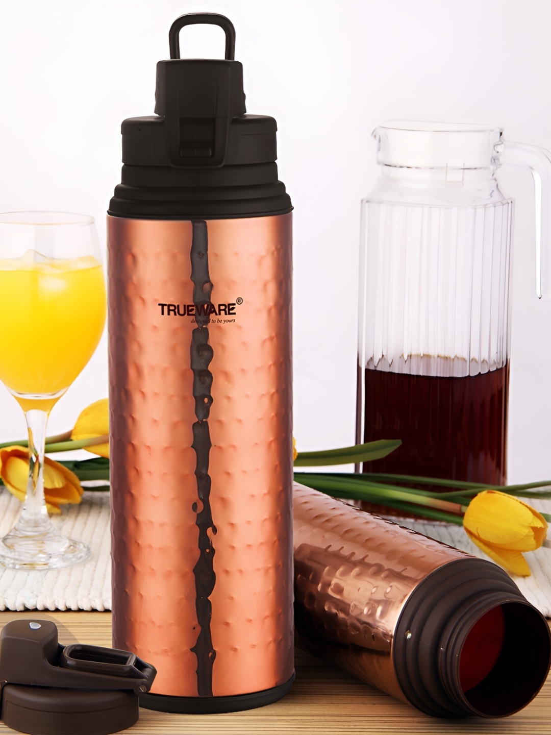 

Trueware Copper-Toned Stainless Steel Water Bottle