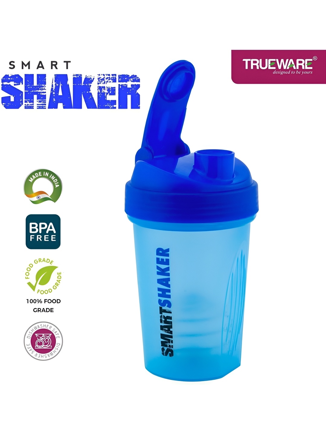 

Trueware Blue shaker Water Bottle 500 ml