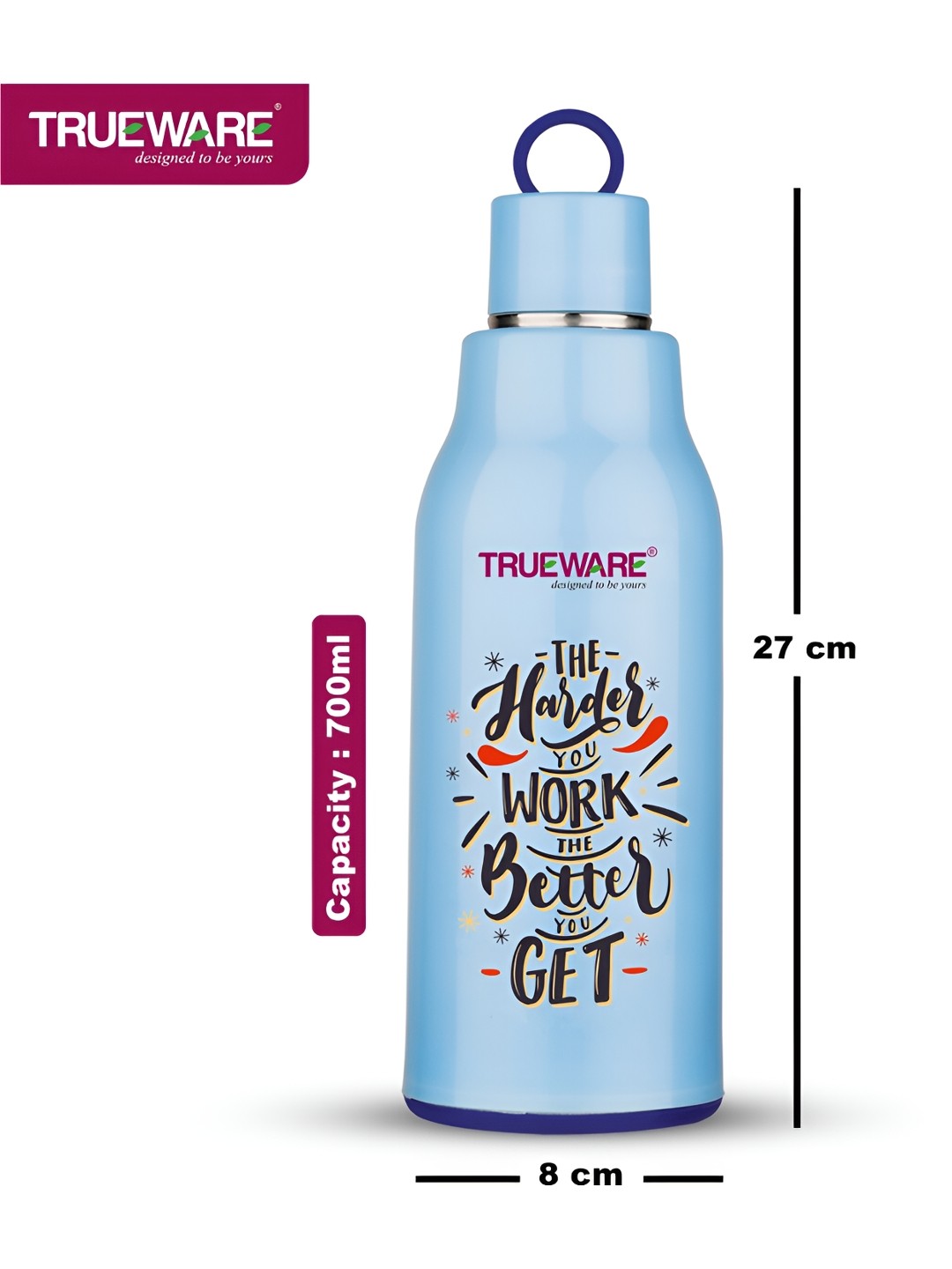 

Trueware Blue Regular Water Bottle 700 ml