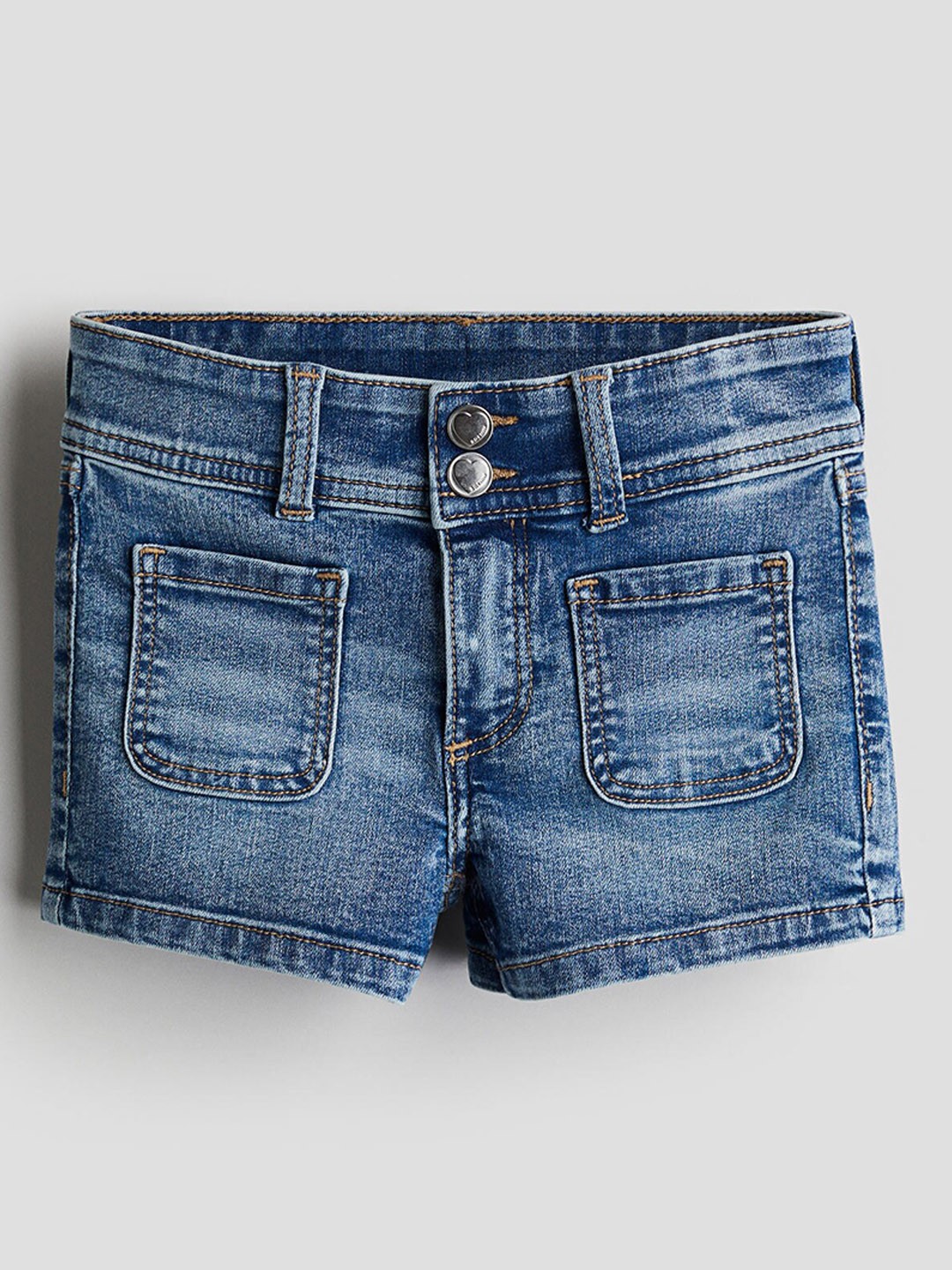 

H&M Girls Denim Shorts, Blue