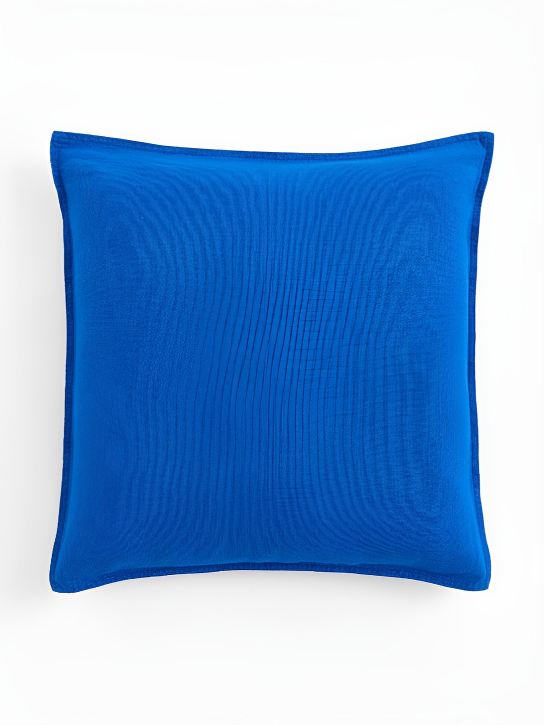 

H&M Blue Linen-Blend Cushion Cover