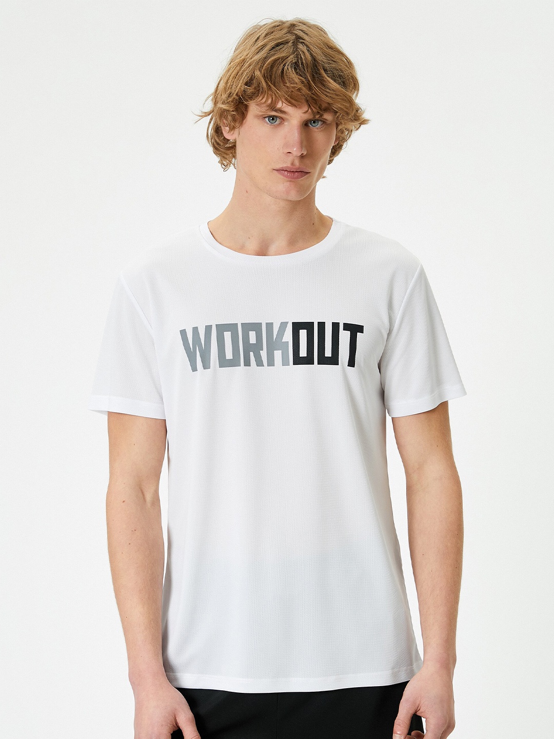

Koton Typography Printed T-shirt, White