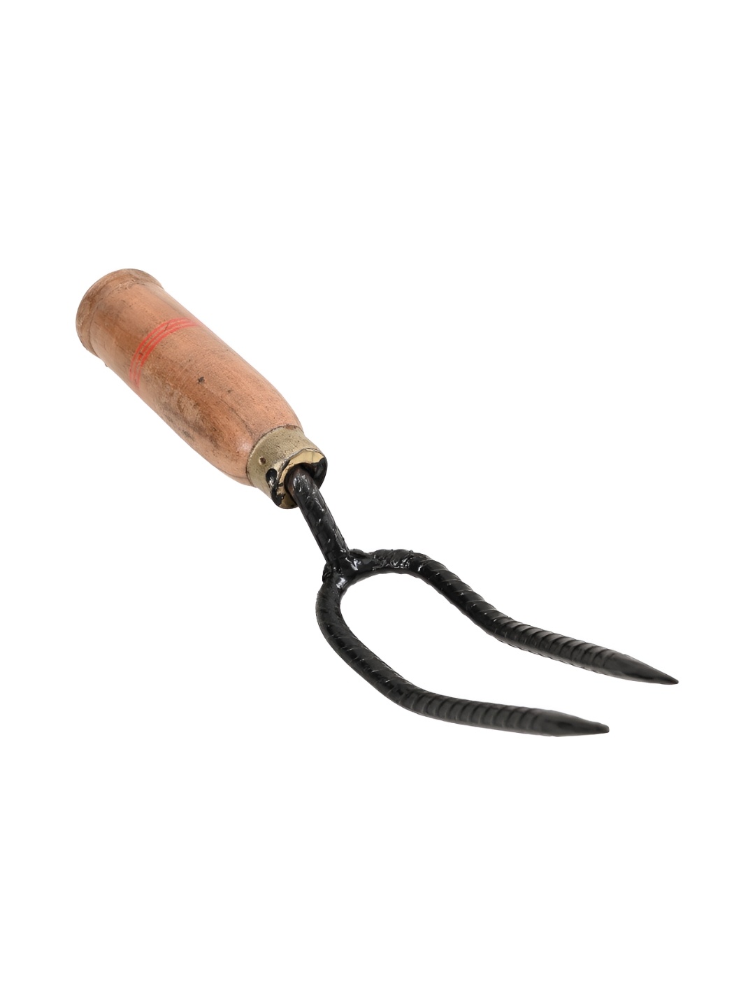 

UGAOO Black & Beige Double Prong Weeder