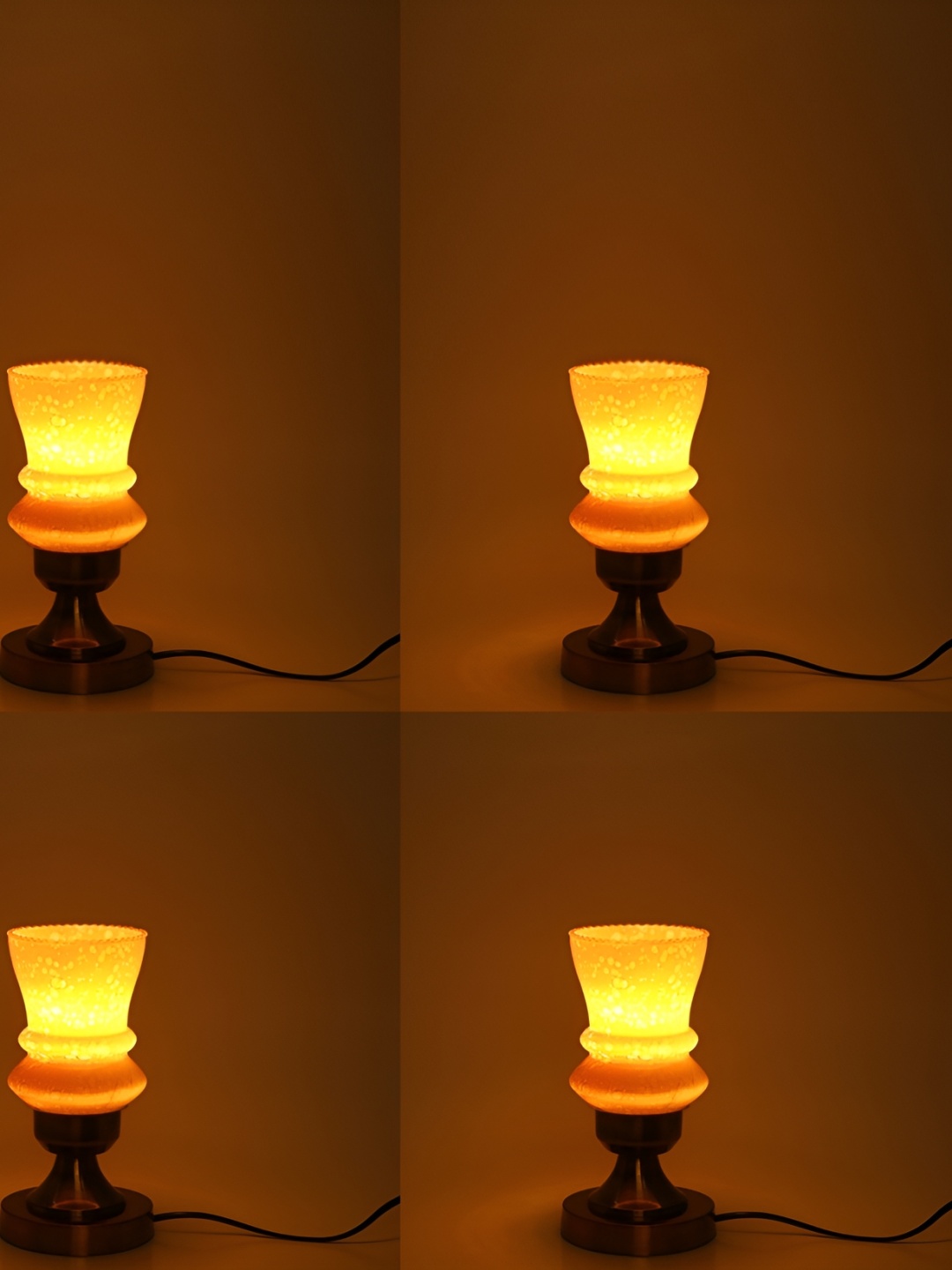 

1ST TIME Beige Metal 4 Pieces Contemporary Table Lamp