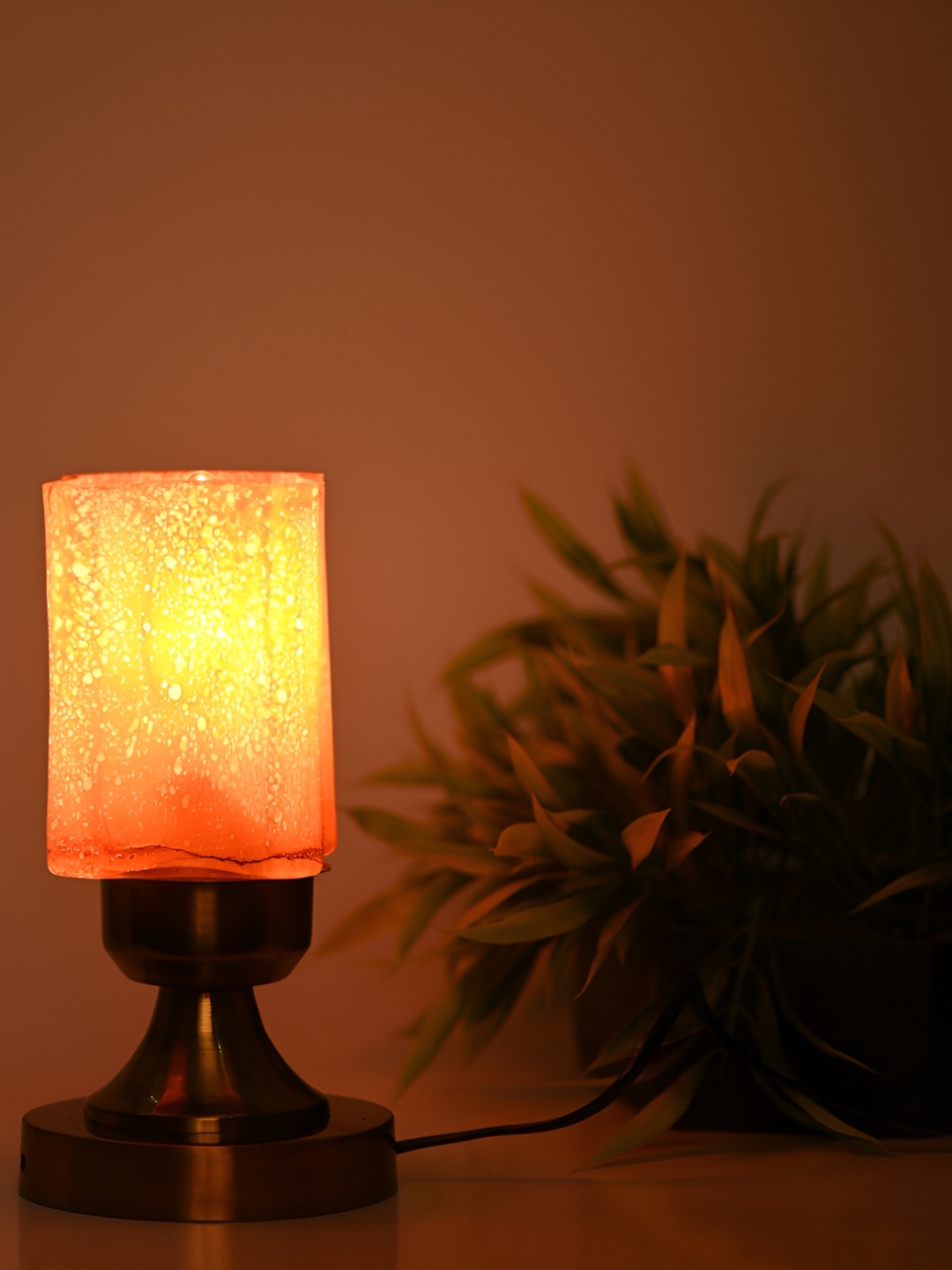

1ST TIME White Textured Metal Traditional Square Table Lamp