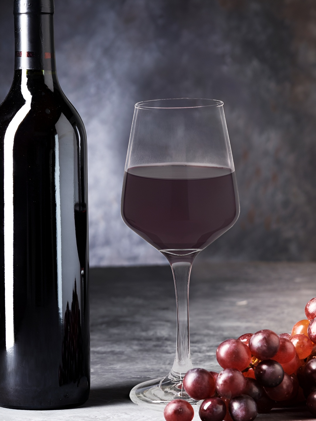 Clovefry Transparent 6Pcs Glass Wine Glasses 250ml Each