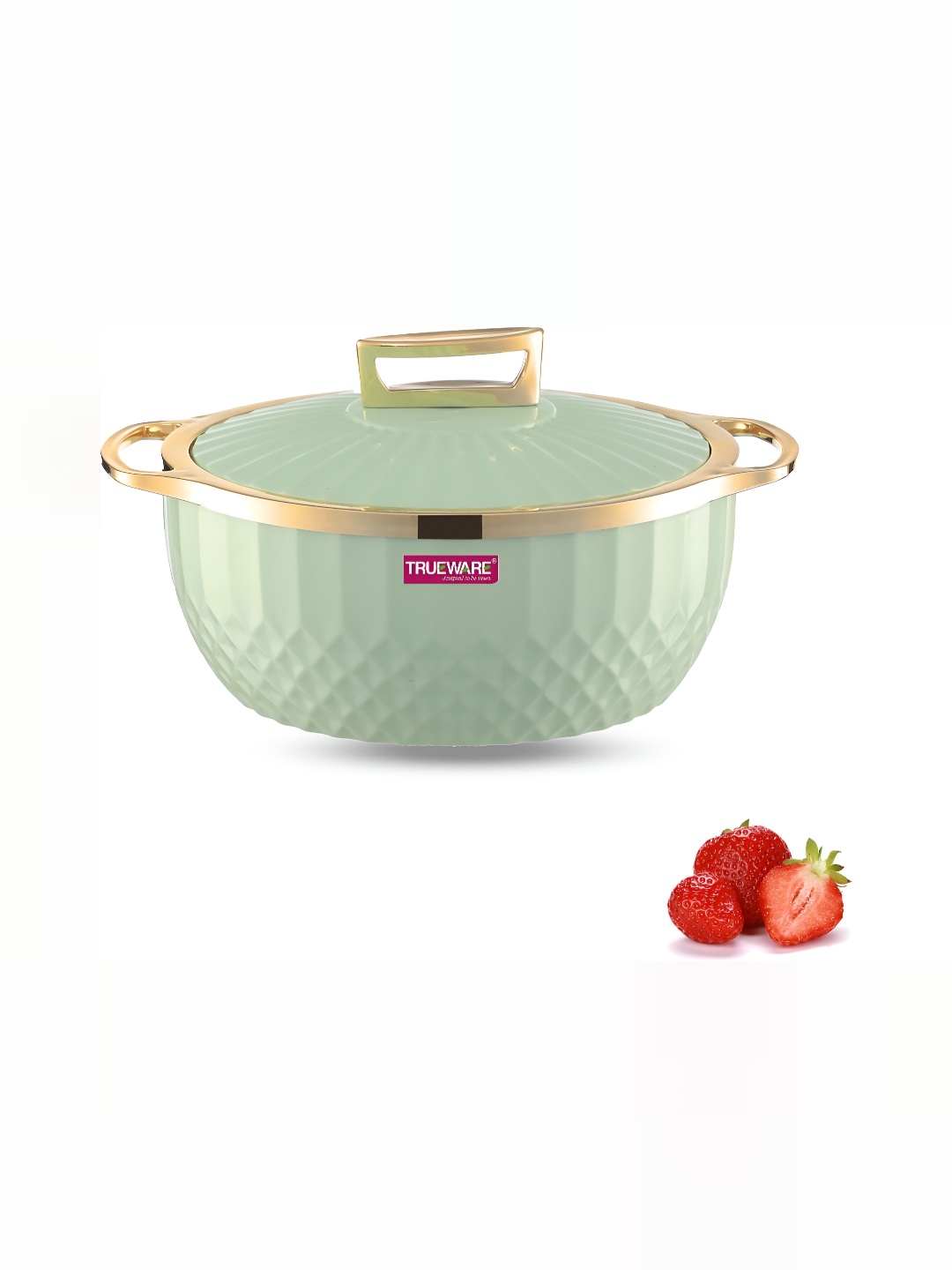 

Trueware Green Stainless Steel Dishwasher Safe Casserole 1.5L