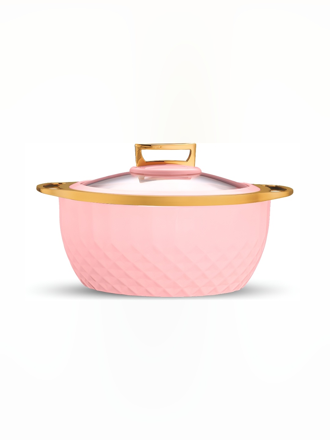 

Trueware Pink Stainless Steel Dishwasher Safe Food Casserole 1 L