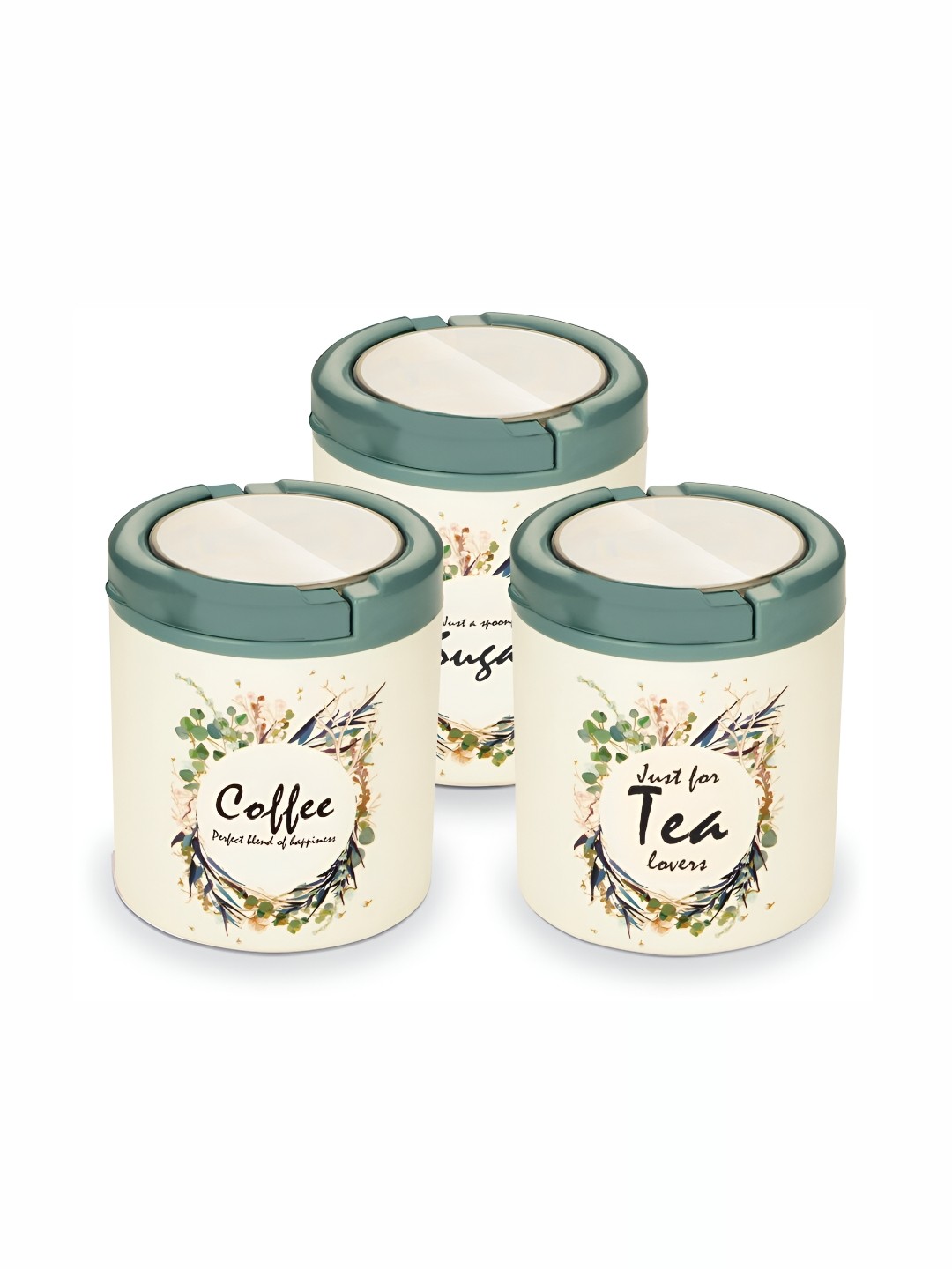 

Trueware Green 3 Pieces Plastic Dishwasher Safe Food Container 750 ml