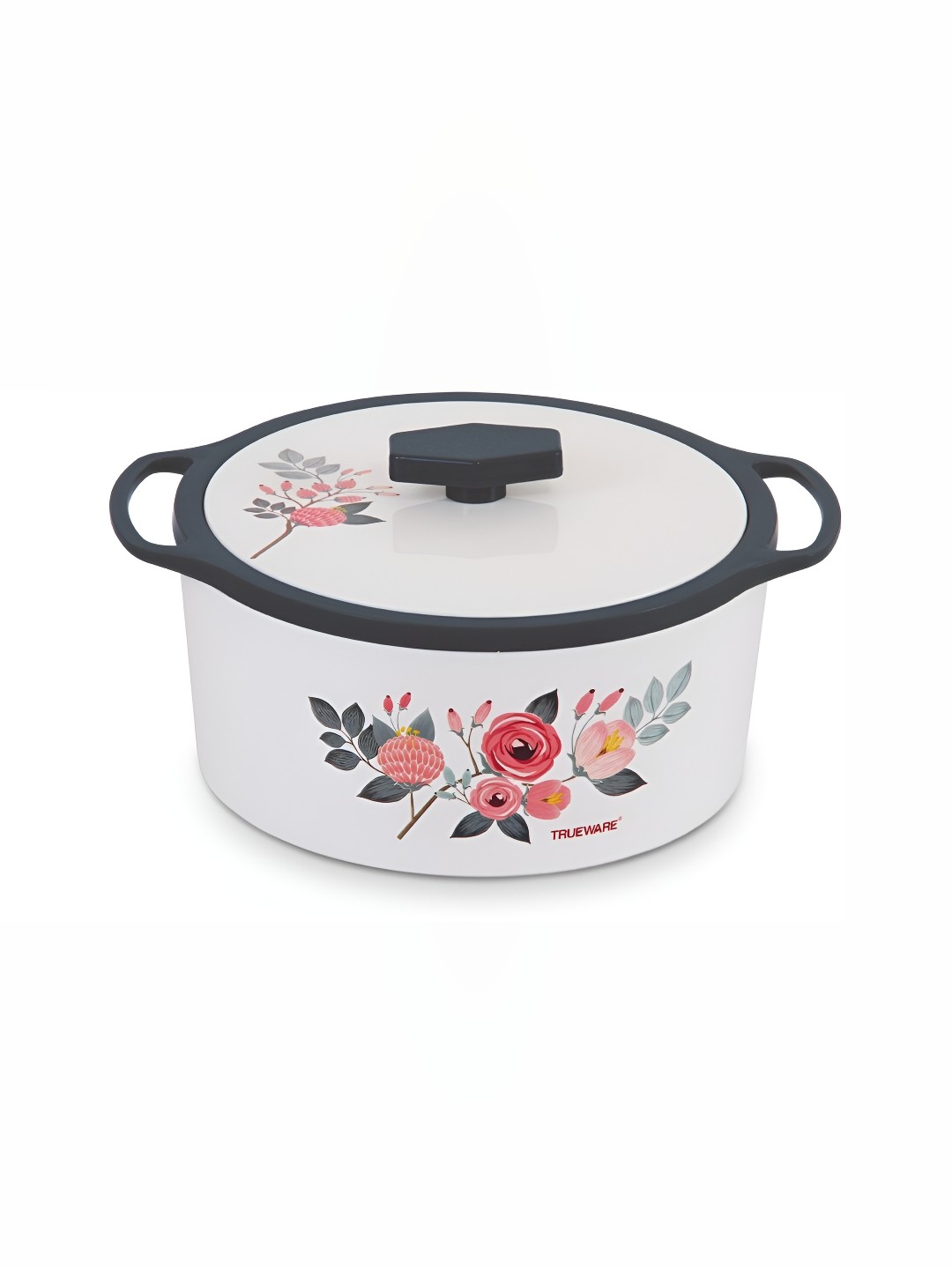 

Trueware Grey Printed Stainless Steel Dishwasher Safe Casserole