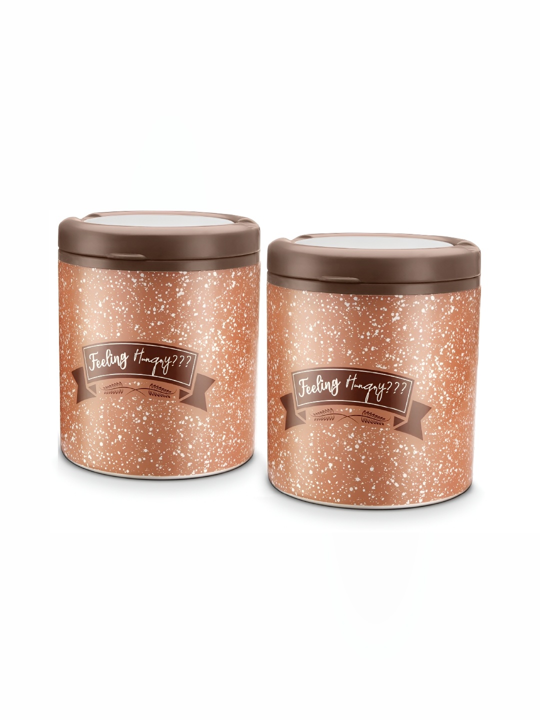 

Trueware Brown 2 Piees Plastic Dishwasher Safe Food Container 750 ml