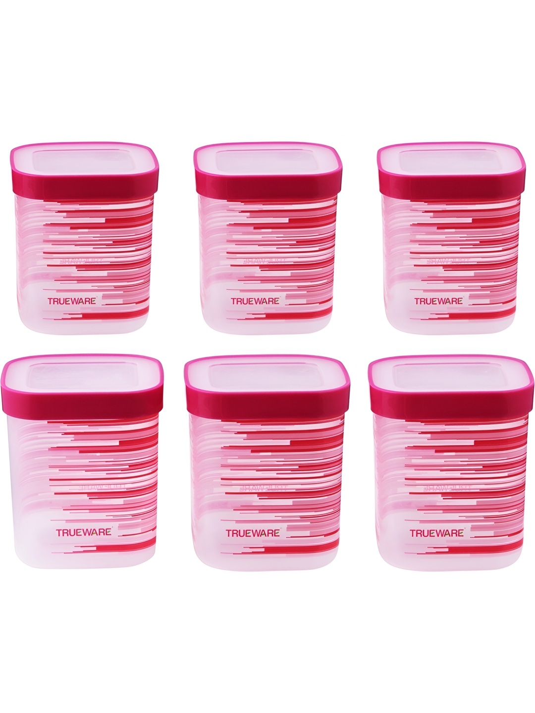 

Trueware Pink 6 Pieces Dishwasher Safe Food Container