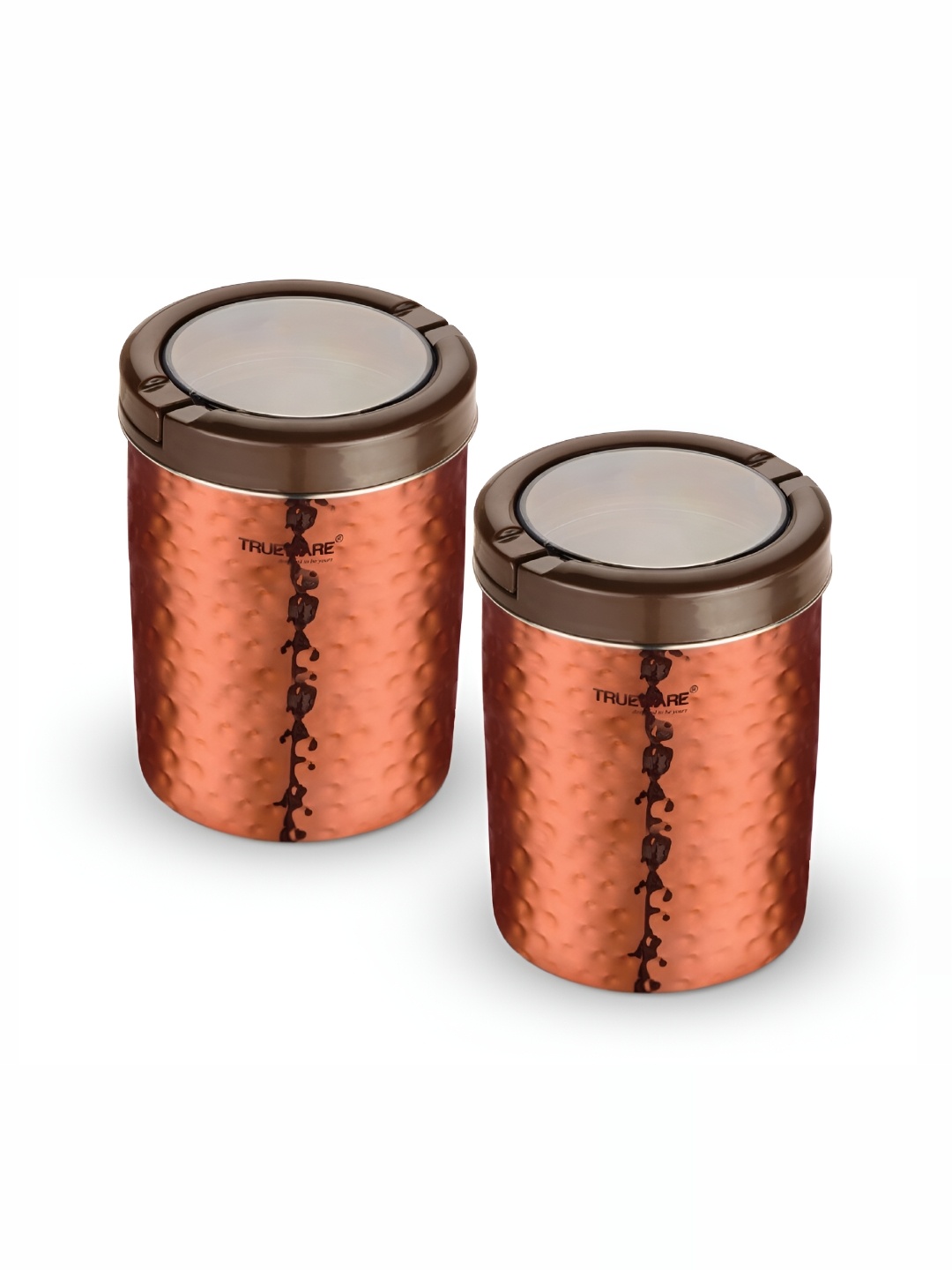 

Trueware Copper 2 Pieces Stainless Steel Dishwasher Safe Food Container 750 ml