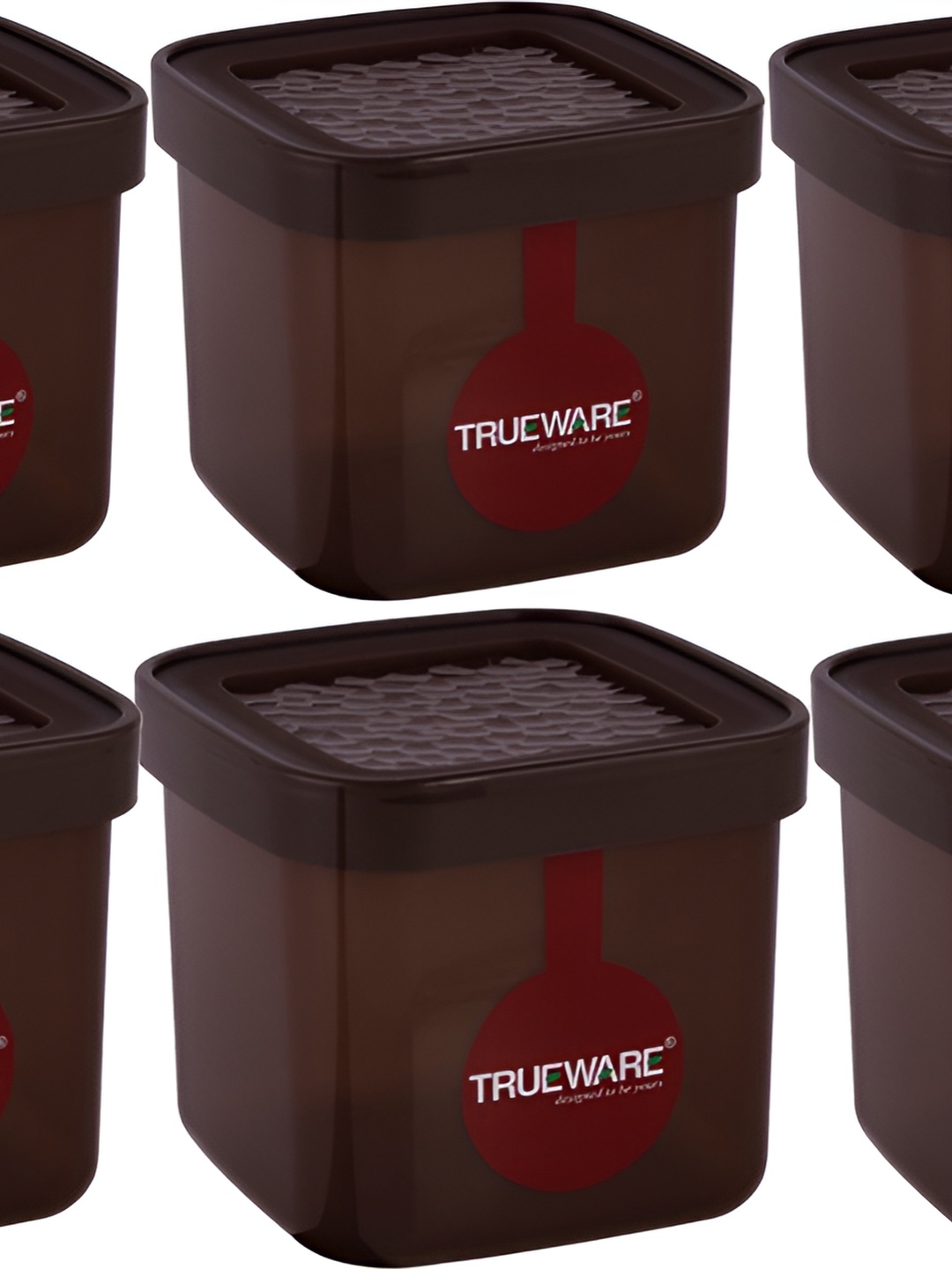 

Trueware Brown 6 Pieces Dishwasher Safe Food Container