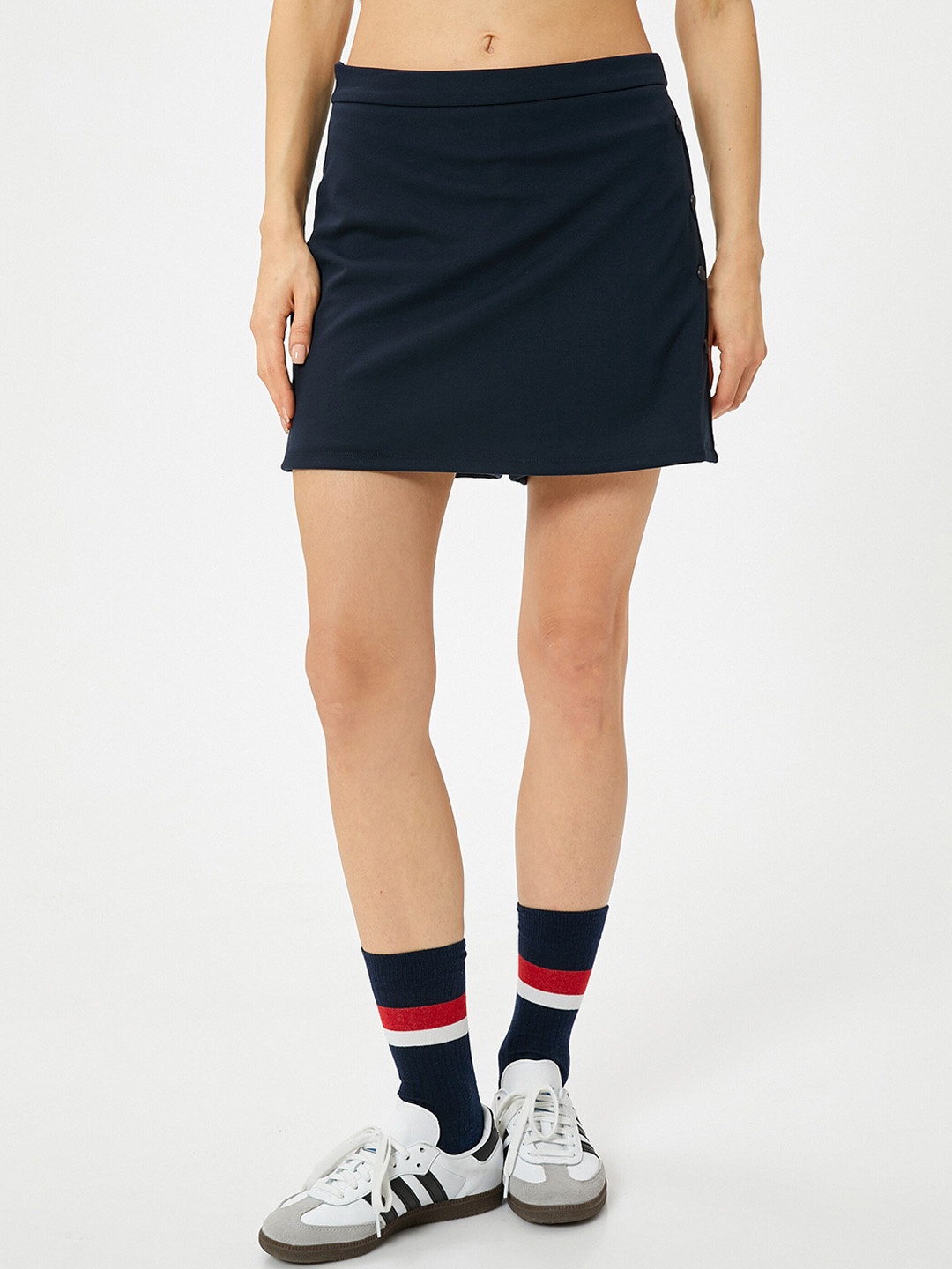

Koton Mini Straight Skirts, Navy blue