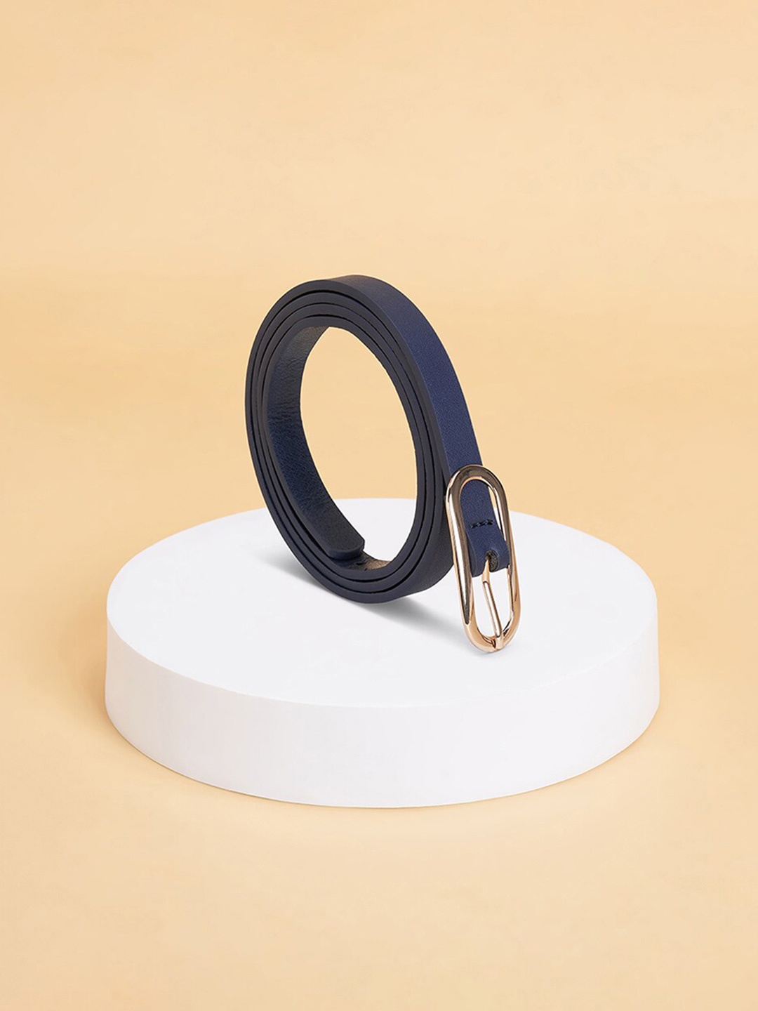 Forever Glam by Pantaloons Women Textured Belt, Blue