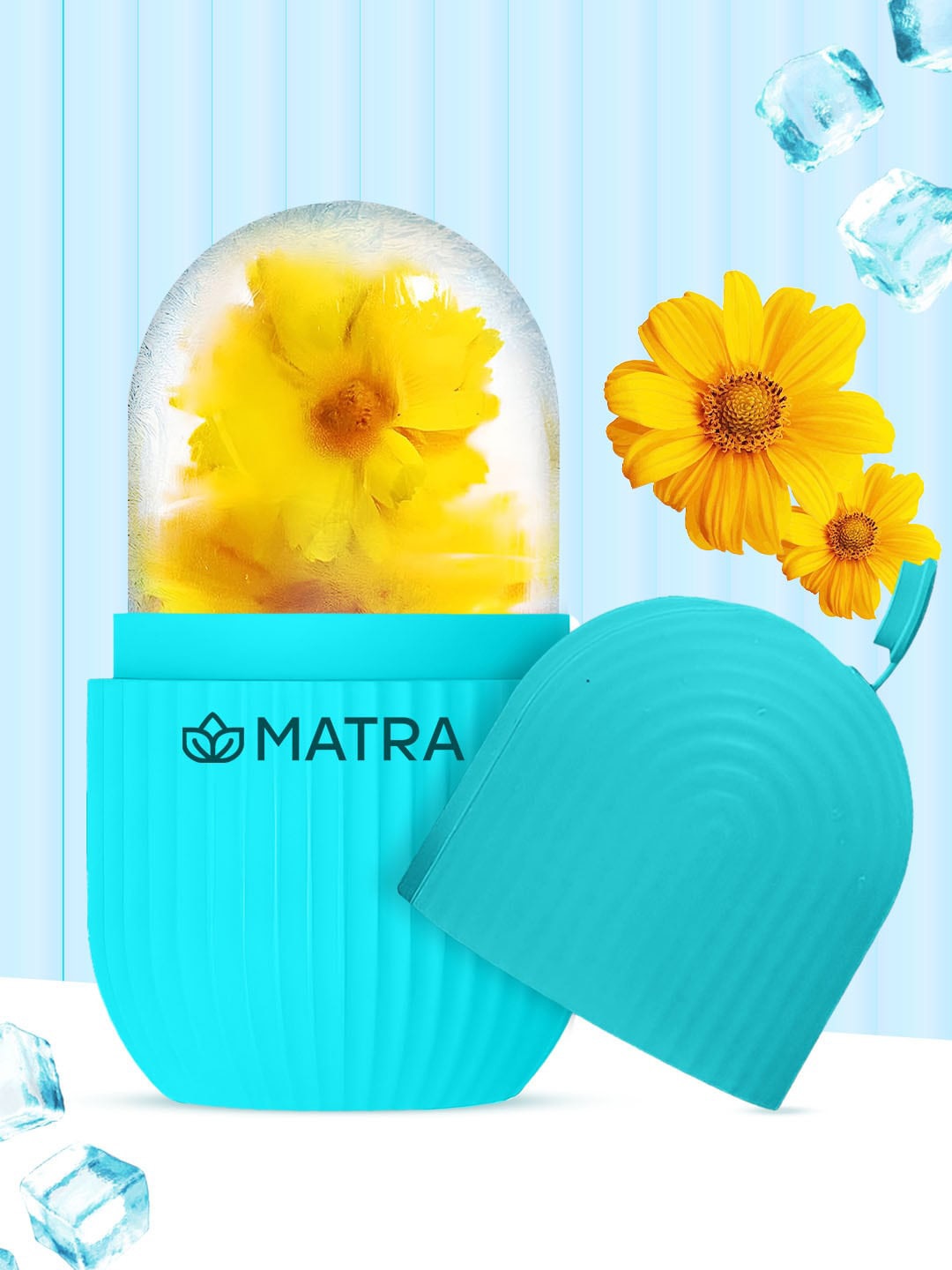 MATRA Facial Ice Roller Face Massager, Multi