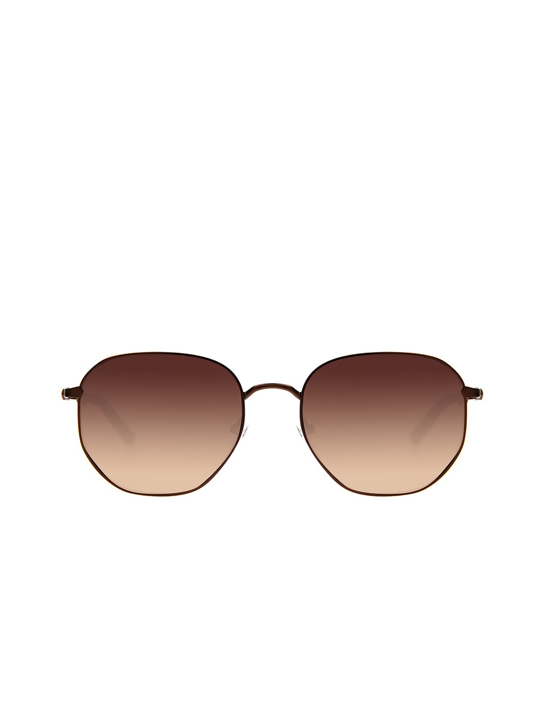 Chilli Beans Unisex Round Sunglasses with UV Protected Lens OCMT36005788, Brown