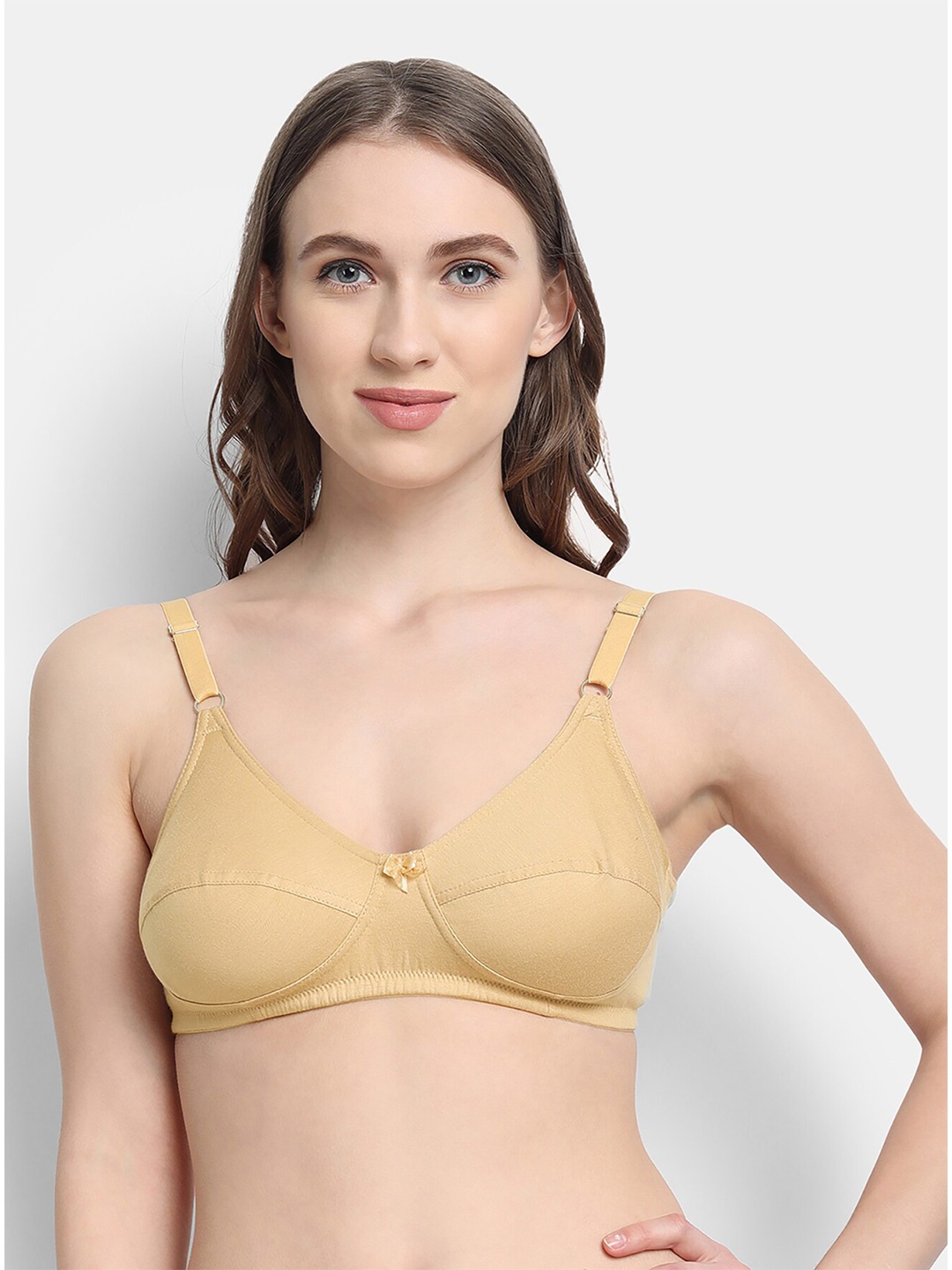 

VStar Medium Coverage All Day Comfort Everyday Bra, Beige