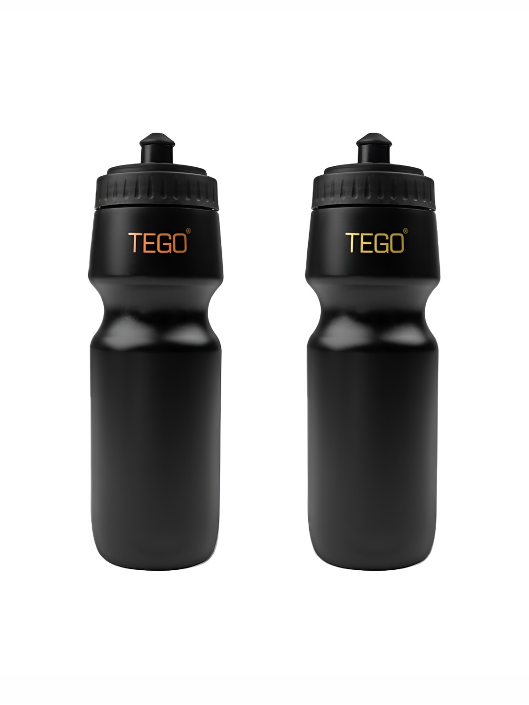 

TEGO Black & Orange 2 Pieces Printed Water Bottle 700 ml