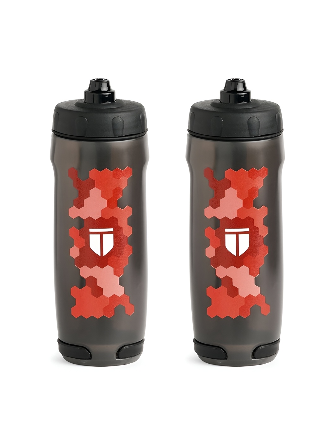 

TEGO Red & Black 2 Pieces Printed Water Bottle 500 ml