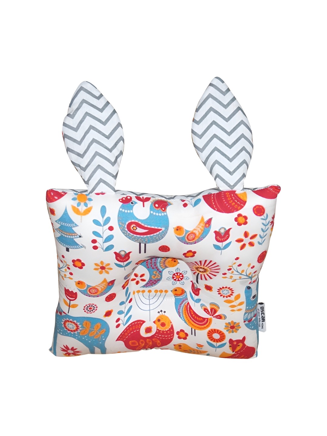 

OSCAR HOME White Fibre Filled Cotton Ultra Soft Baby Pillow