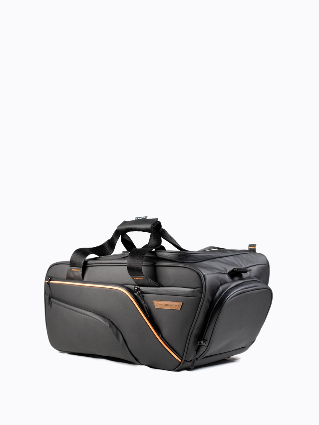 

Carbonado Medium Water-Repellent Reversible Duffel Bag, Black