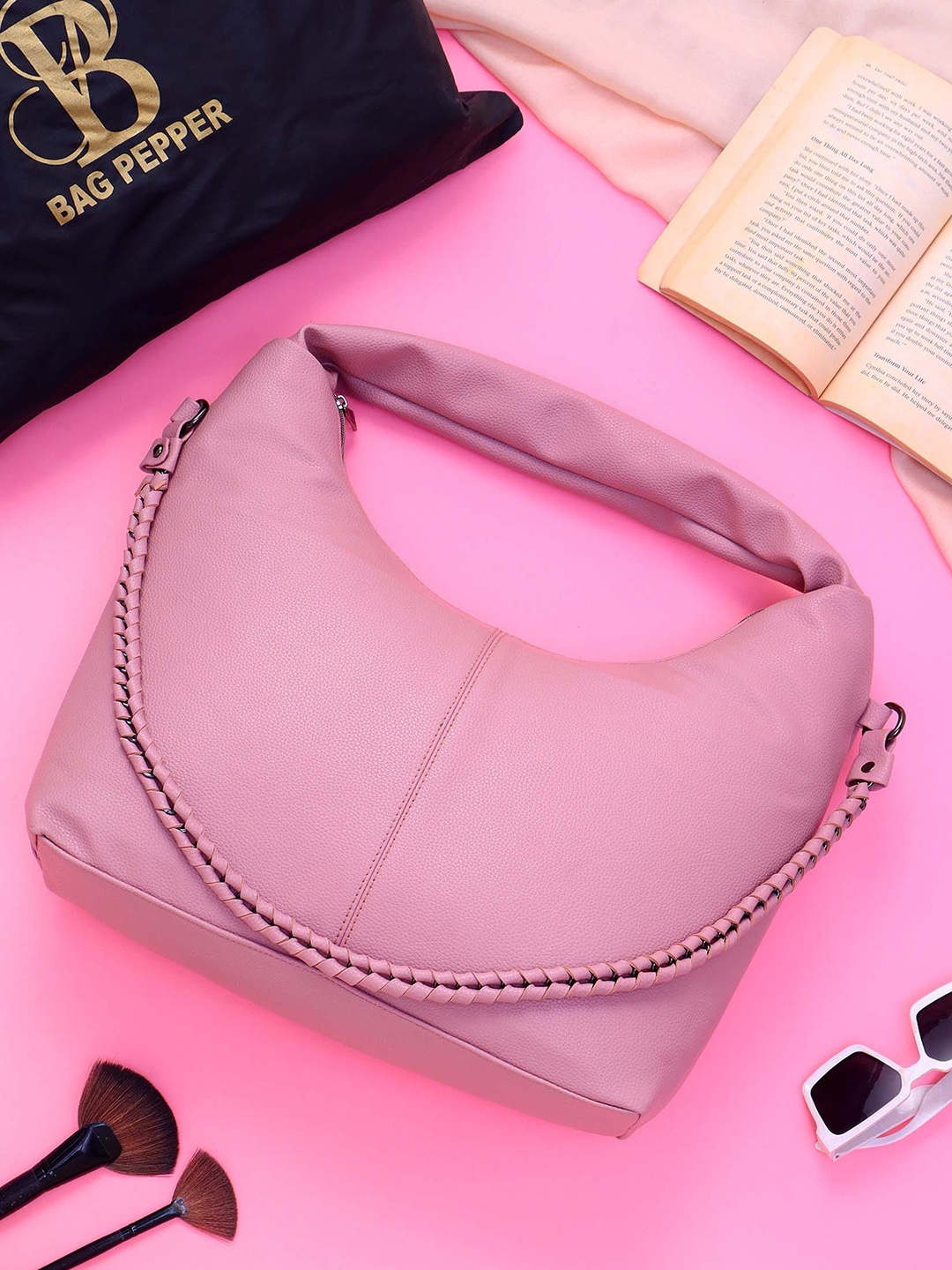 

Bag Pepper Bucket Hobo Bag, Pink