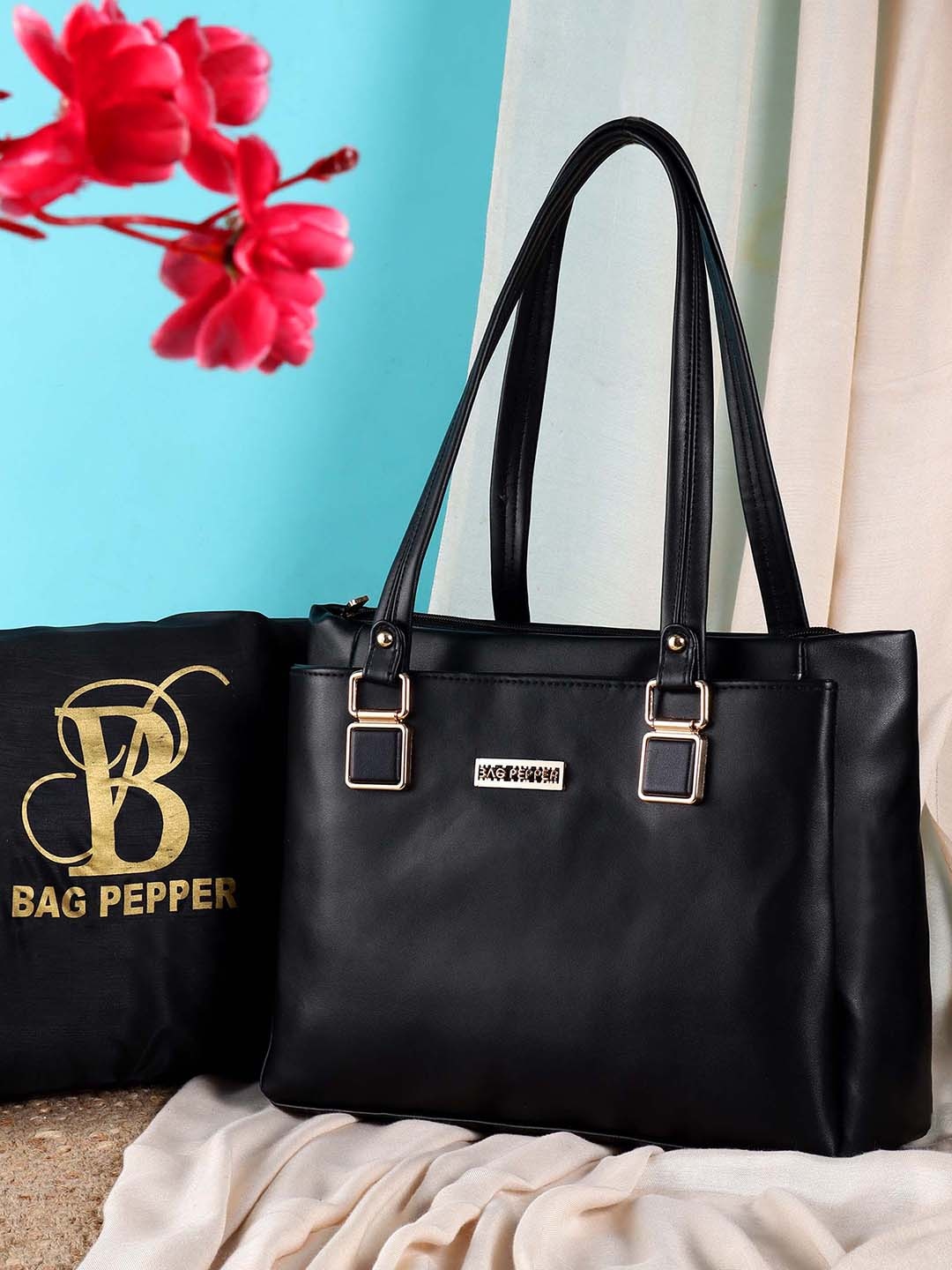 

Bag Pepper Structured Shoulder Bag, Black