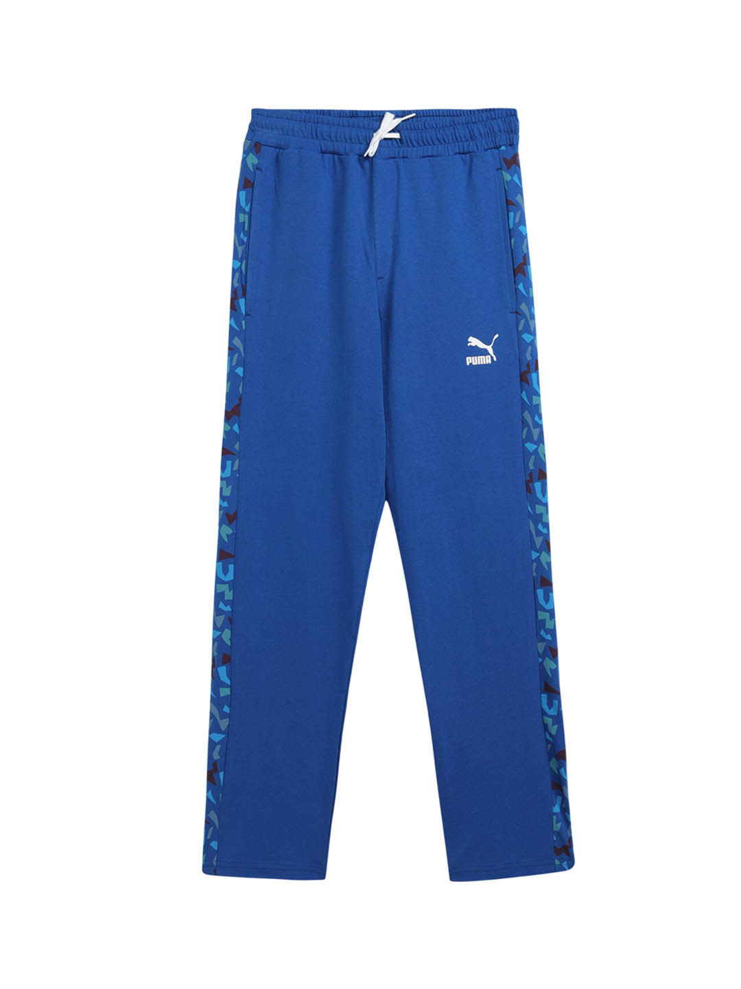 

Puma Classics Graphic Boys Cotton Track Pant, Blue