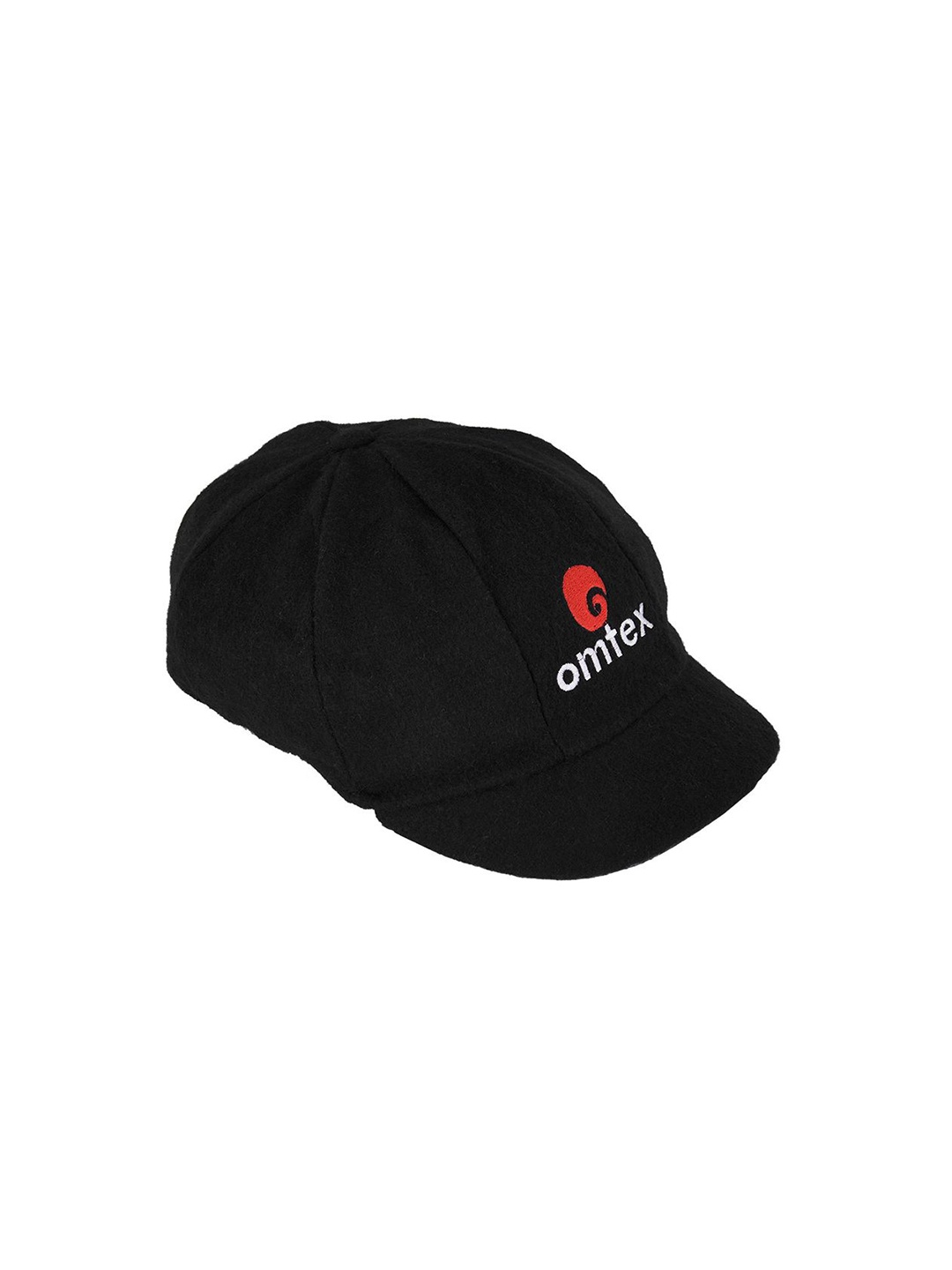 

Omtex Men Embroidered Cotton Cricket Baggy Cap, Black