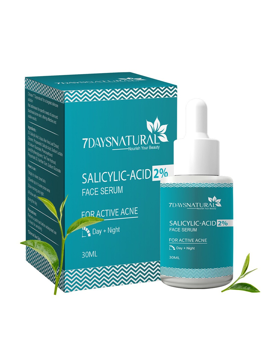 

7 DAYS 2% Salicylic Acid Serum - 30 ml, Navy blue