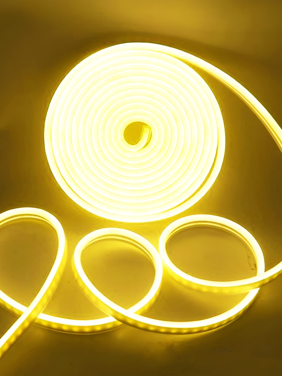 

MLD White Rope LED String Lights, Yellow