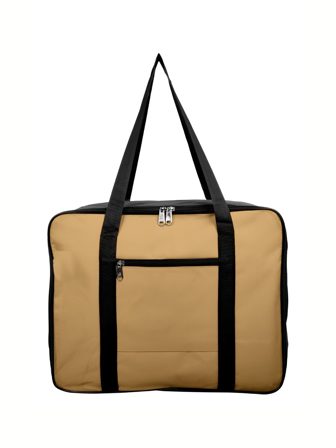 

Kuber Industries Beige Reusable Multi-Utility Storage Bag Organiser