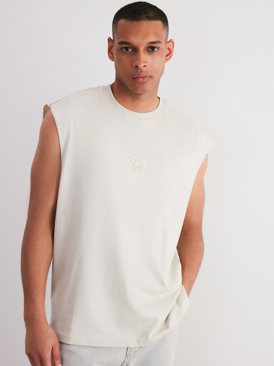 

Trendyol Pure Cotton Innerwear Vests 1049408202, White
