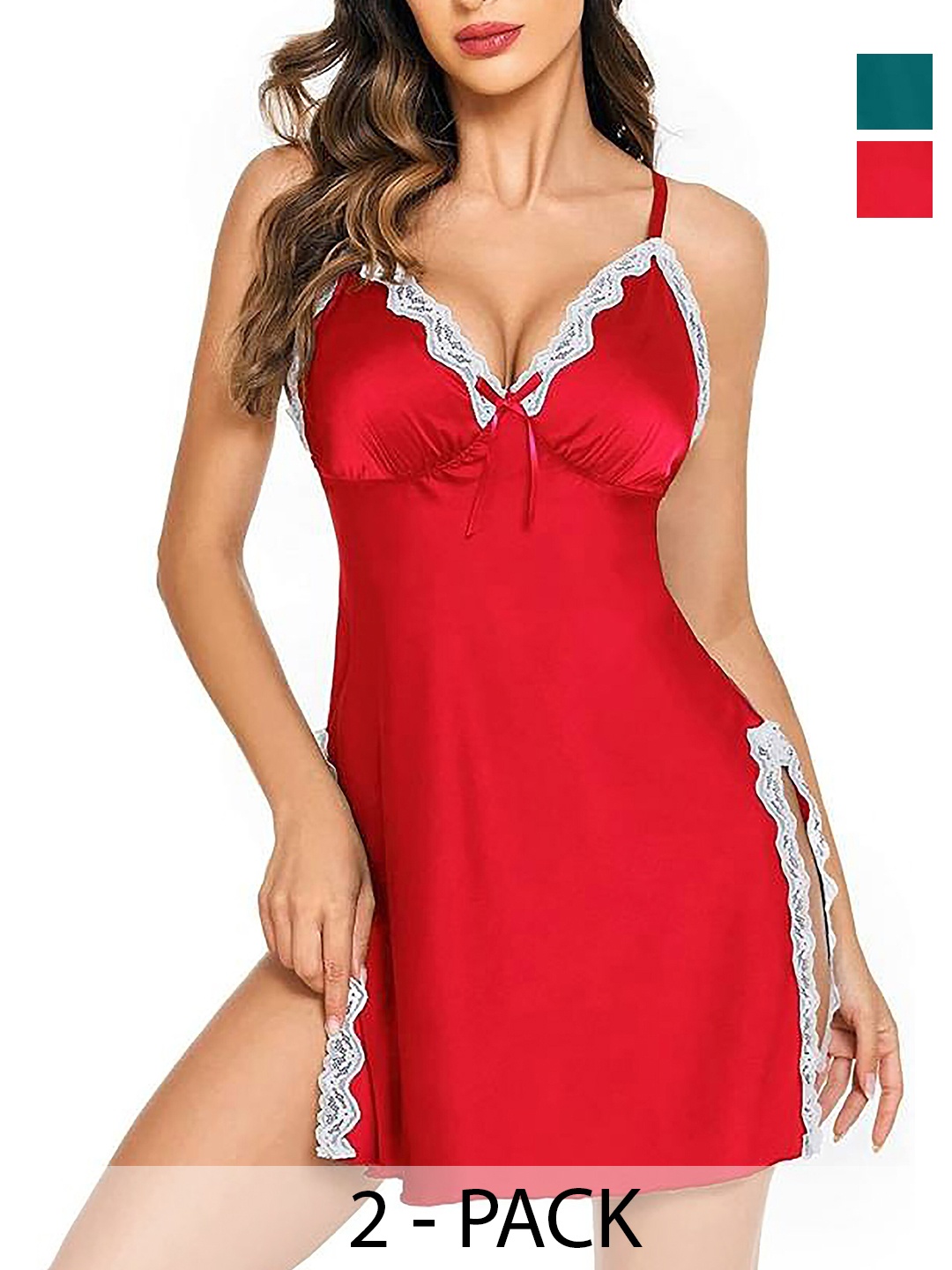 

PIBU Net Baby Doll, Red