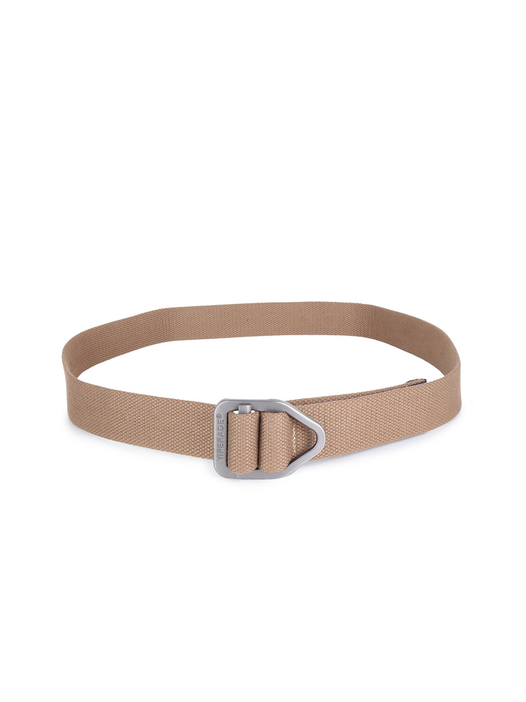 

Zacharias Men Textured Cotton Belt, Beige