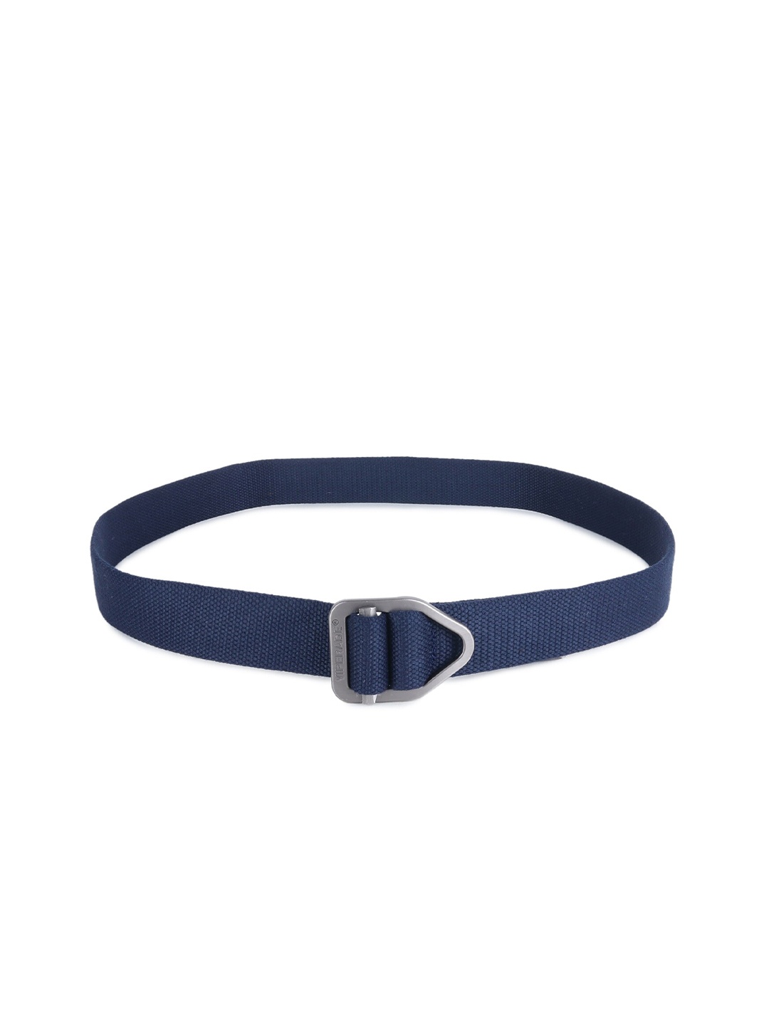 

Zacharias Men Textured Cotton Belt, Blue