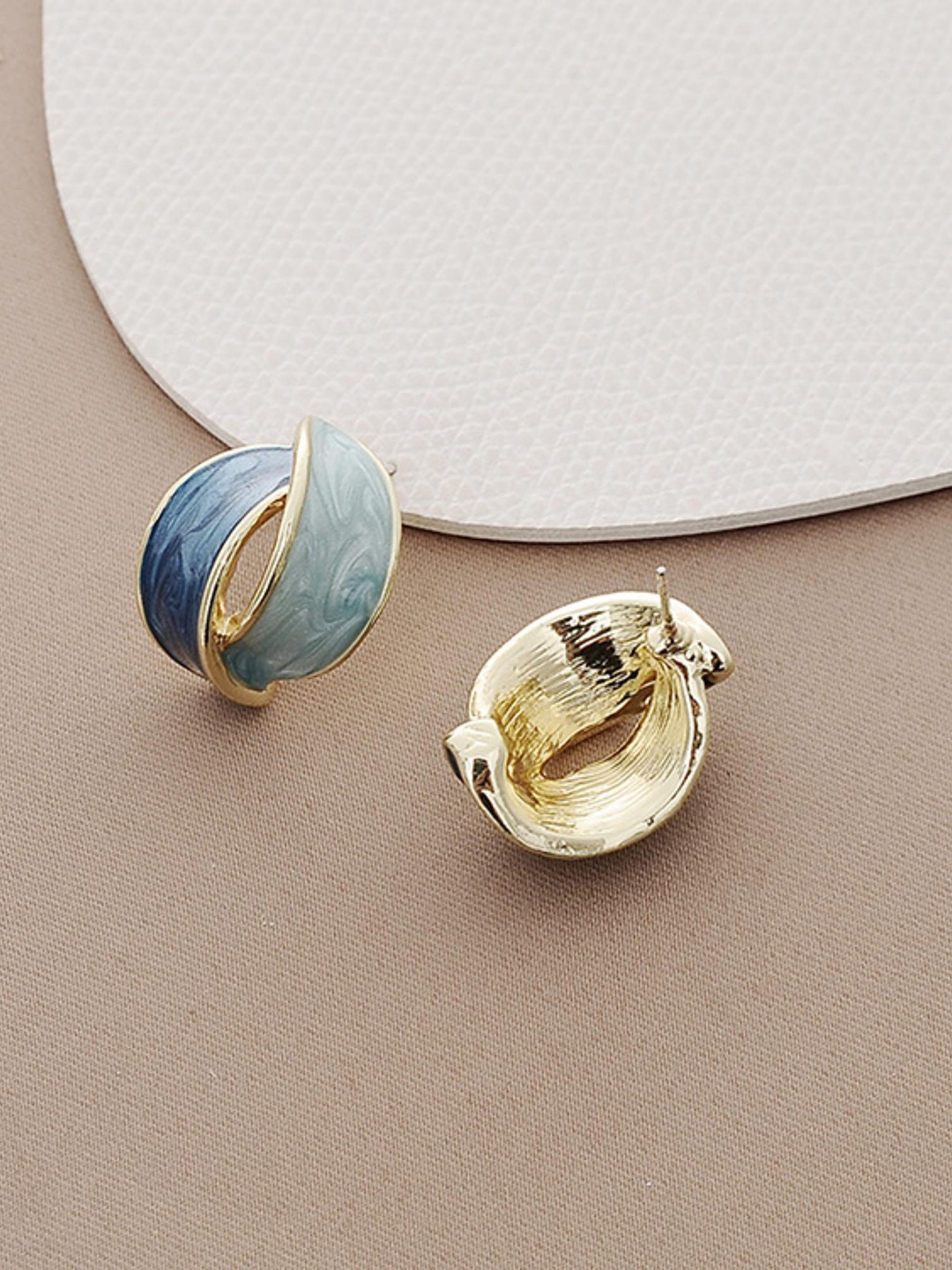 

MYKI Gold-Plated Contemporary Studs