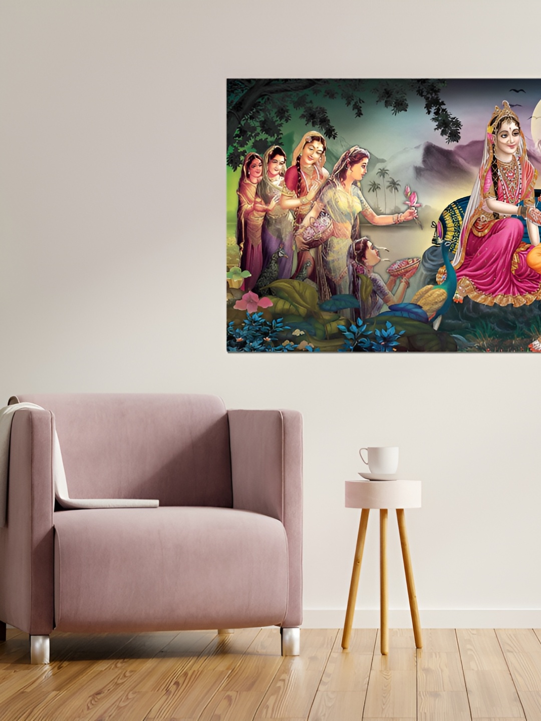 

masstone Pink & Green Religious Wall Art