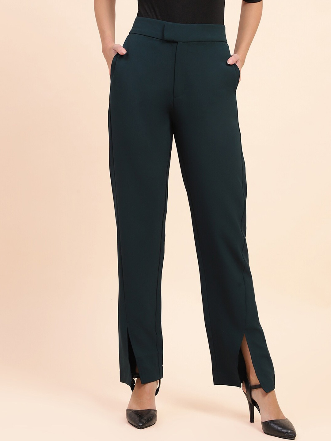 CAMLA Mid Rise Palazzo, Teal