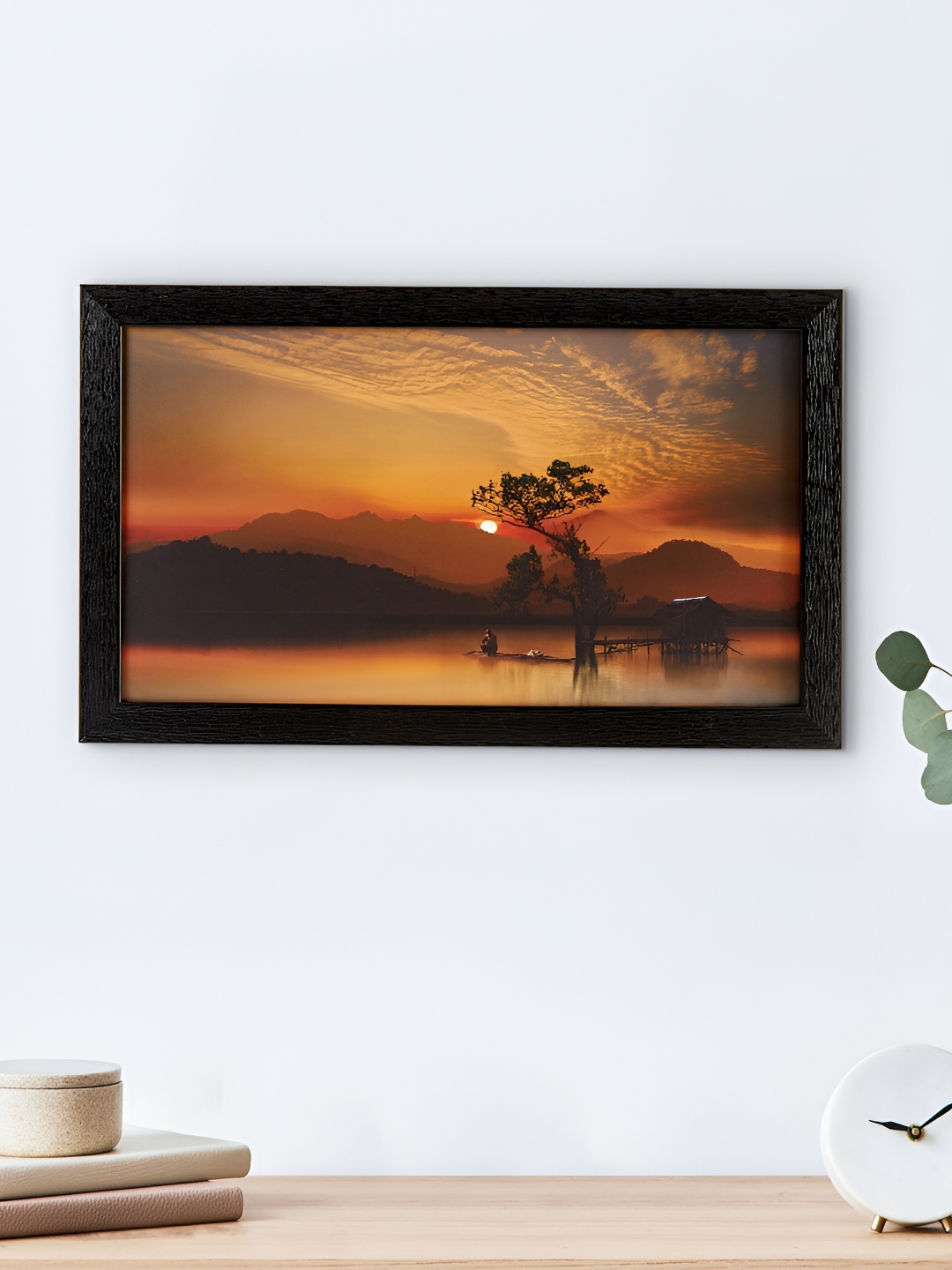 

Home Centre Black & Orange Acrylic Wall Photo Frame