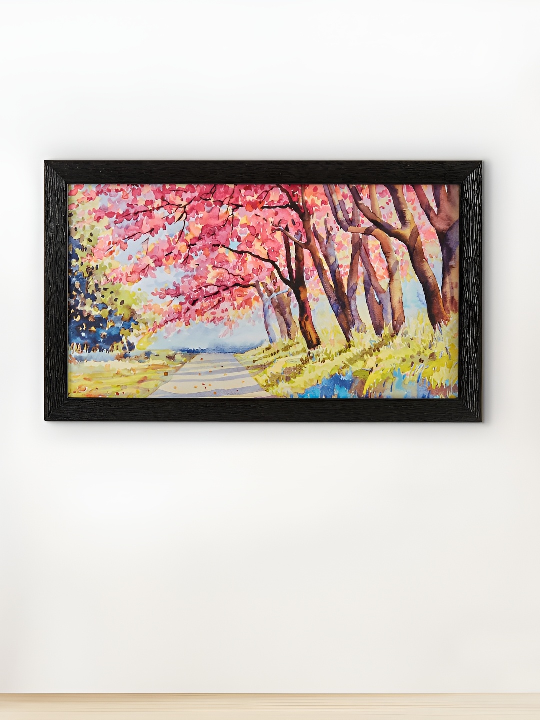 

Home Centre Black & Pink Printed Acrylic Wall Photo Frame