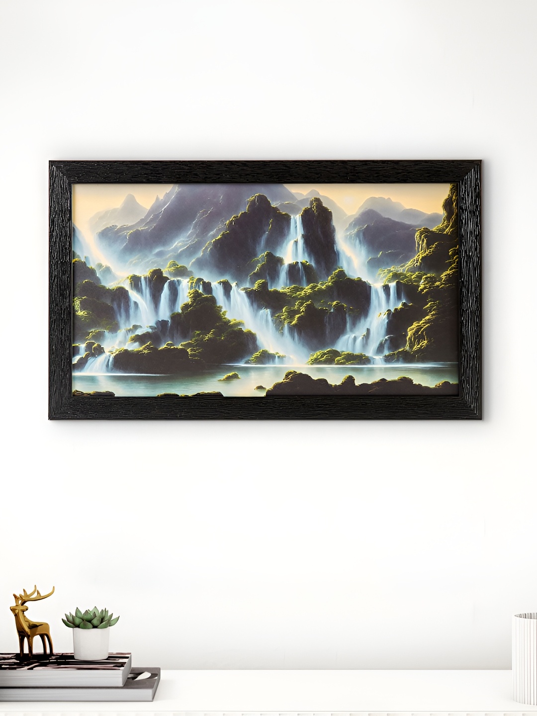 

Home Centre Corsica Aura Black & Blue Waterfall Wall Photo Frame