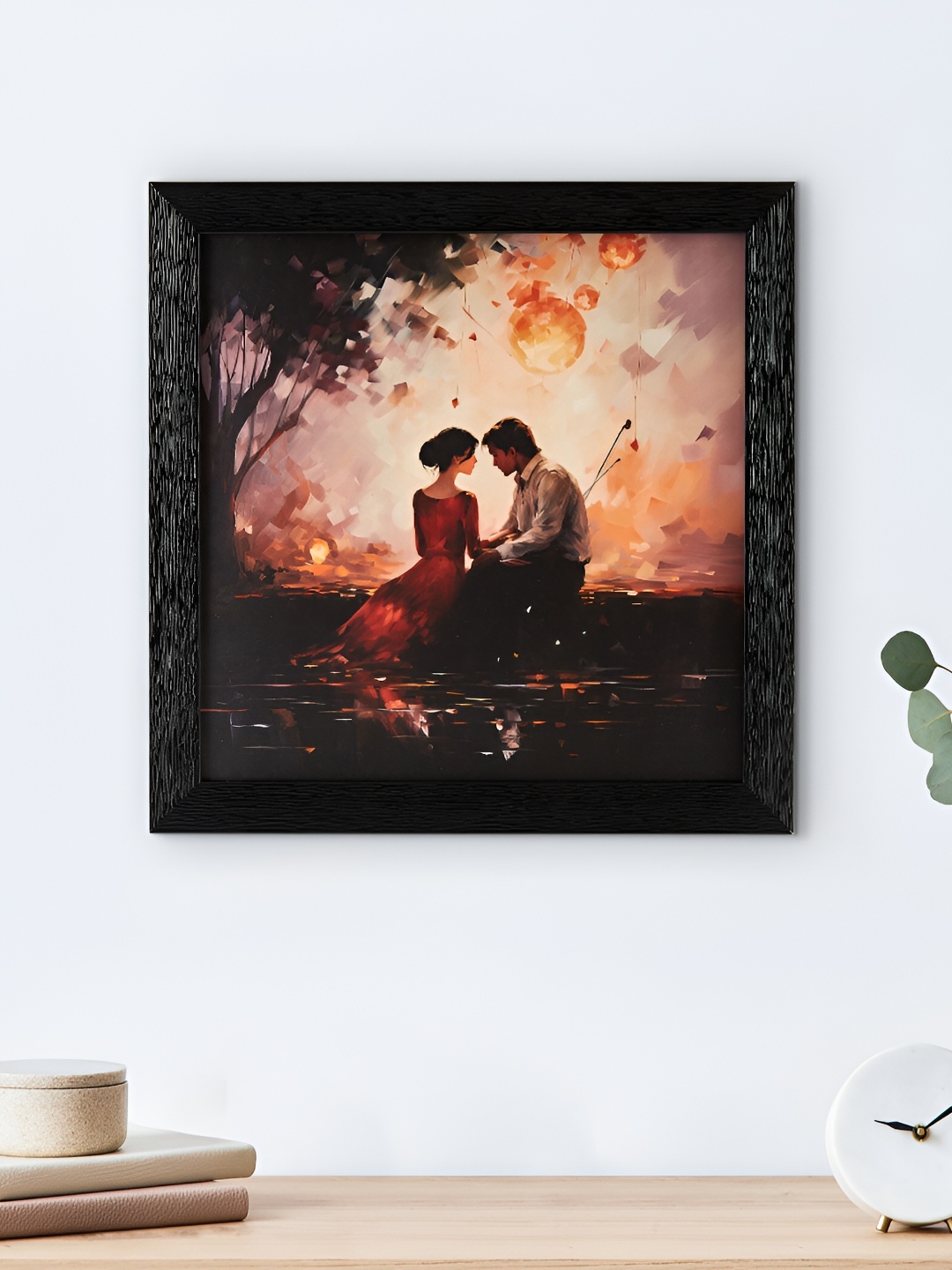 

Home Centre Black & Coral Printed Acrylic Wall Photo Frame